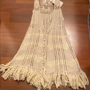 Brand new free people knit shirt size xs